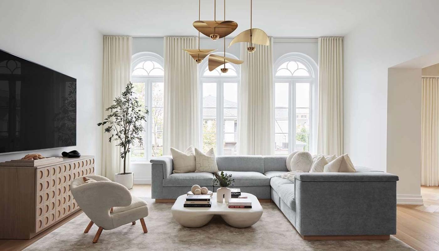 Godrej Thanisandra Luxury Living Room - Premium 2 & 3 BHK Apartments in North Bangalore