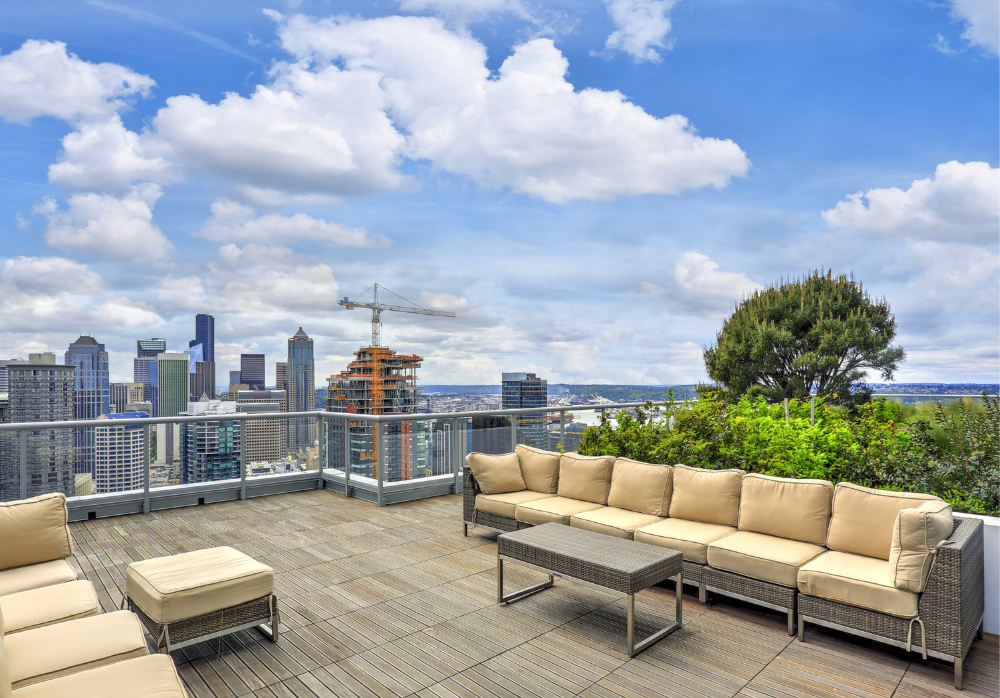 Godrej Thanisandra Sky Deck - Rooftop Terrace with City Views